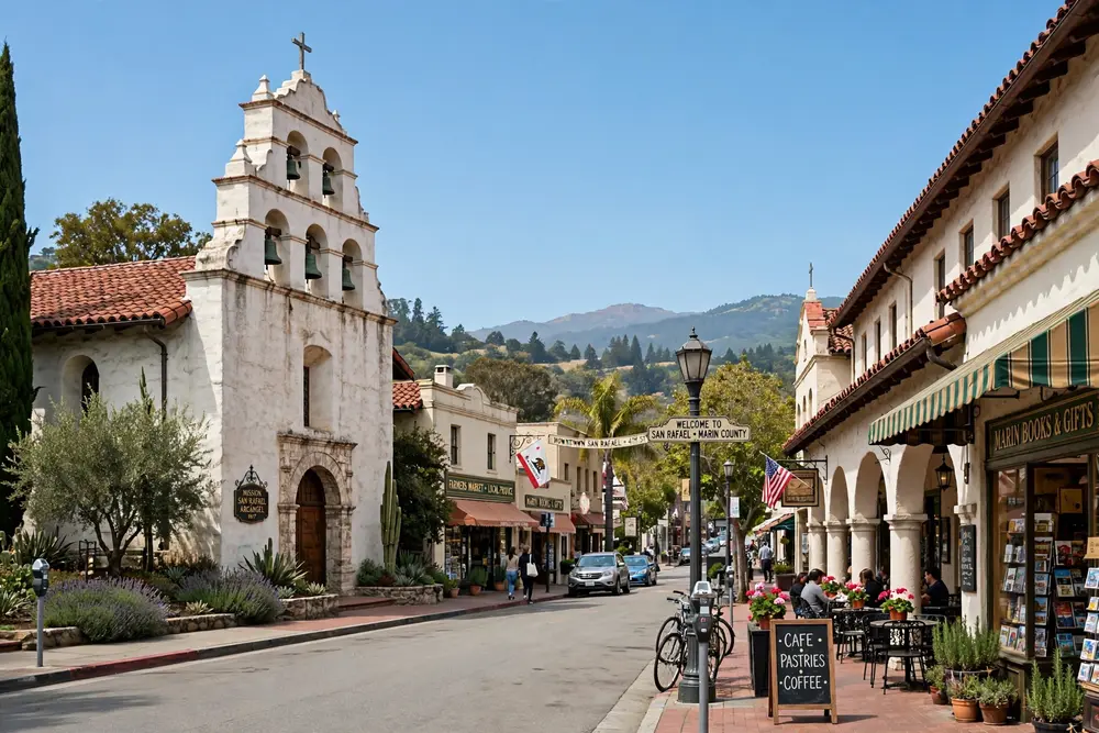 Downtown San Rafael California Marin County Downtown San Rafael California Marin County