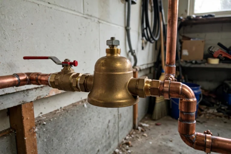 high water pressure PRV valve - Pro Plumbers California