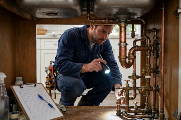 plumbing inspection before buying home - Pro Plumbers California