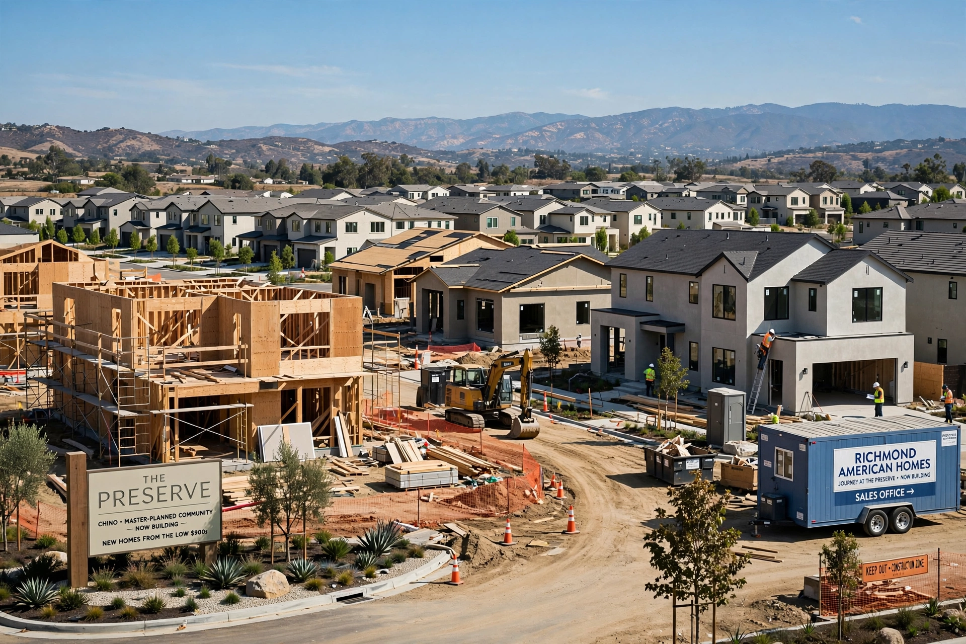 New master-planned homes in Chino California New master-planned homes in Chino California