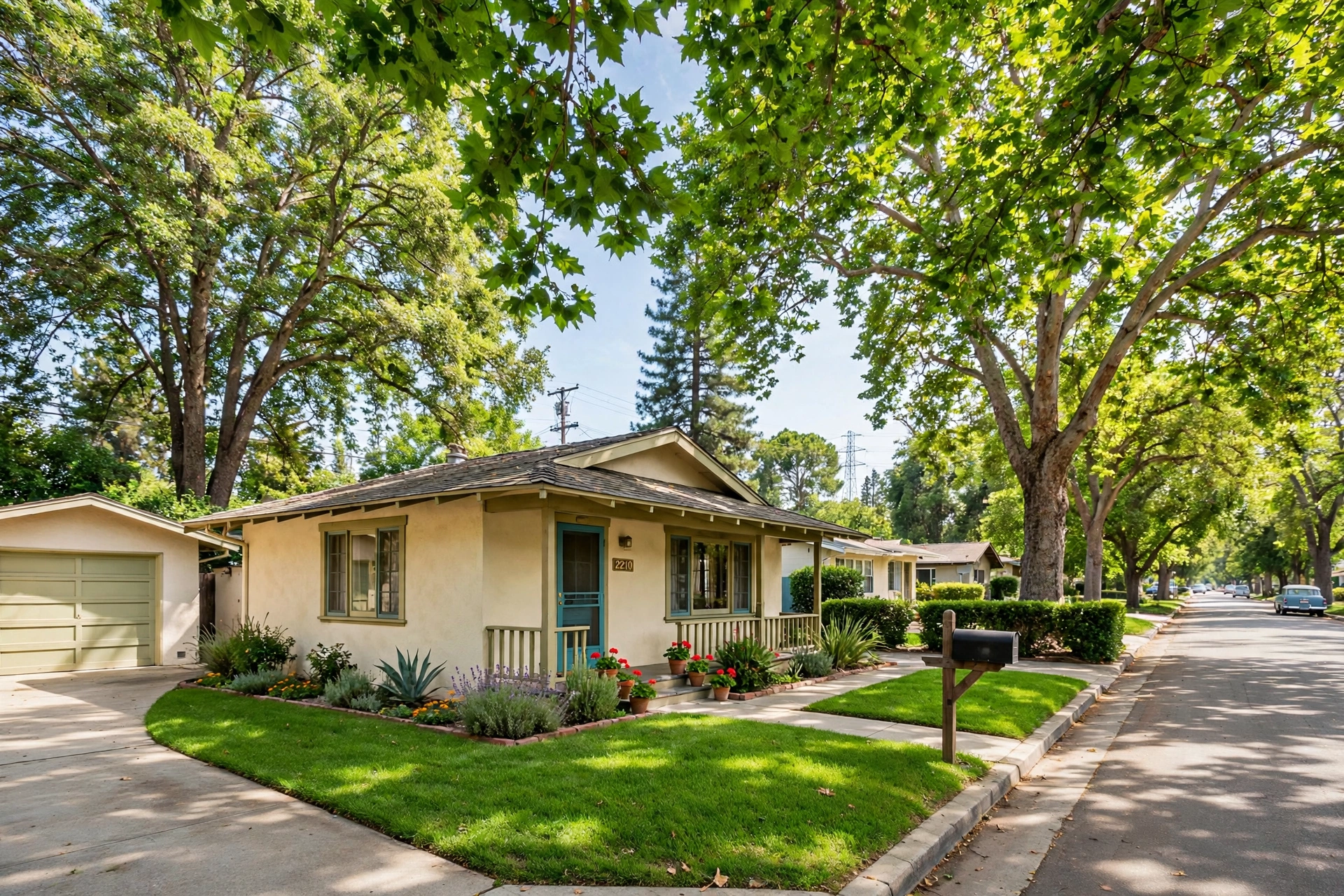 1950s bungalow home in Burbank CA 1950s bungalow home in Burbank CA