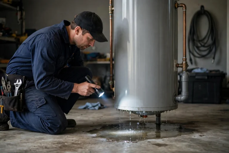 water heater leaking - Pro Plumbers California